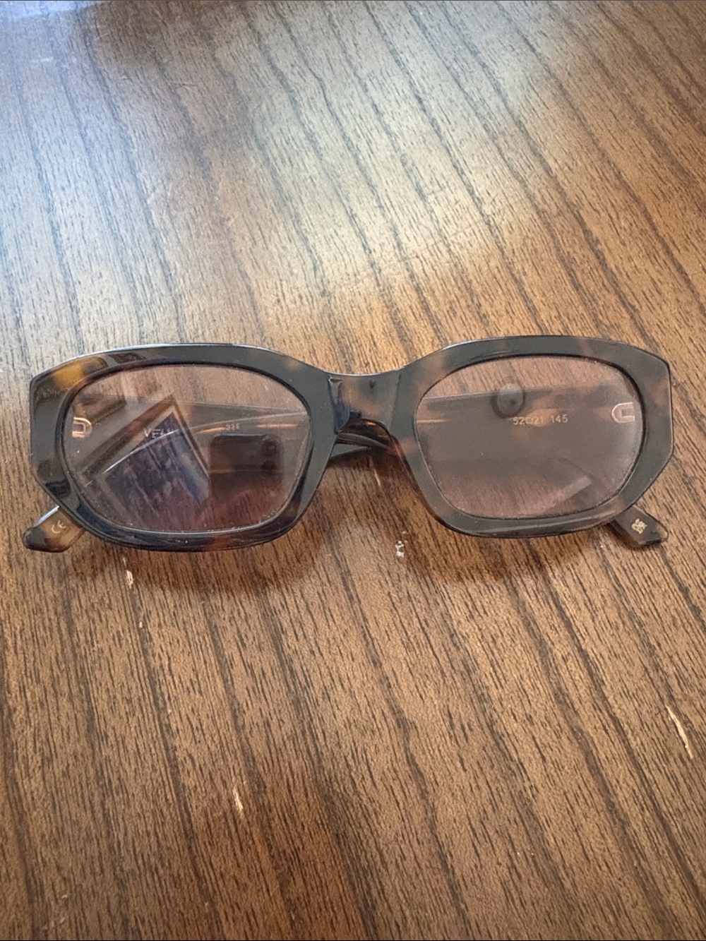 VEHLA Tortoiseshell Felix VS315 Sunglass Arm - Brown/Black Pattern